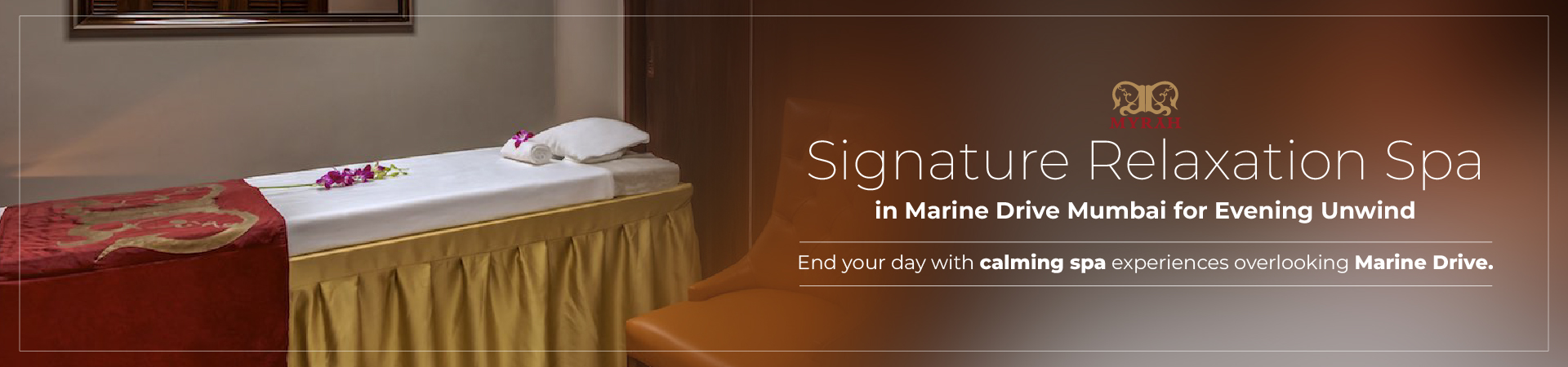 Signature Relaxation Spa in Marine Drive Mumbai for Evening Unwind